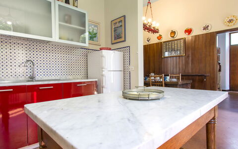 Tamerici: Countertop, Room, Property, Furniture, Kitchen, Building, Interior Design, House, Floor, Cabinetry