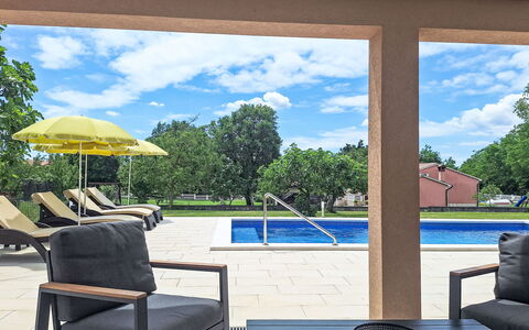 Marina: Furniture, Outdoor Furniture, Chair, Shade, Swimming Pool, Patio, Outdoor Table, Eco Hotel, Coffee Table