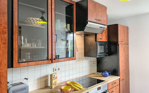 Bella: Cabinetry, Furniture, Kitchen, Kitchen Appliance, Countertop, Interior Design, Major Appliance, Cupboard, Lighting, Light Fixture