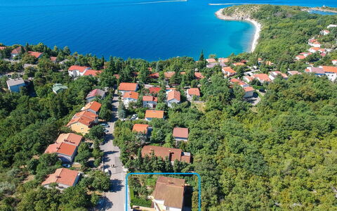 Crikvenica Jadranovo 612: Water, Property, Building, Plant, Azure, Blue, Natural Landscape, Tree, Vegetation, Urban Design
