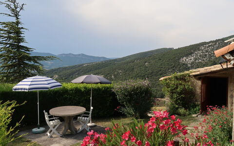 Le Cèdre: Property, Natural Landscape, House, Spring, Botany, Mountain, Rural Area, Building, Garden, Flower
