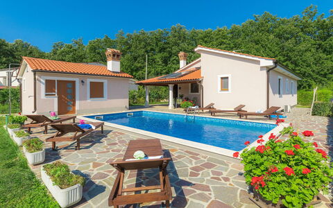 Villa Mihael: Property, House, Building, Swimming Pool, Real Estate, Home, Residential Area, Estate, Villa, Backyard