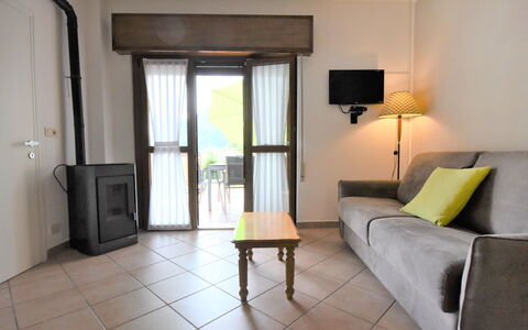 Lago D'Idro 650: Furniture, Building, Comfort, Door, Table, Wood, Textile, Shade, Couch, Interior Design