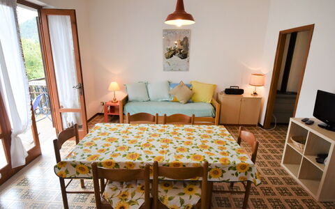 Villa Martinelli: Table, Furniture, Property, Building, Decoration, Chair, Azure, Couch, Drawer, Textile