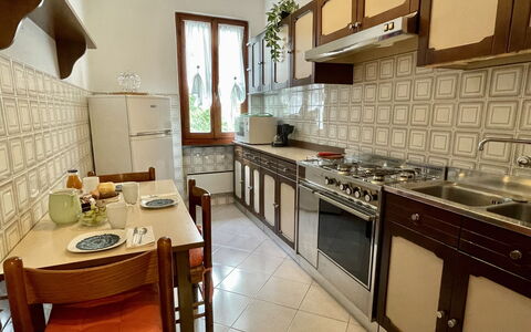 Romina (Dma175): Cabinetry, Countertop, Furniture, Table, Kitchen, Wood, Sink, Interior Design, Kitchen Appliance, Kitchen Stove