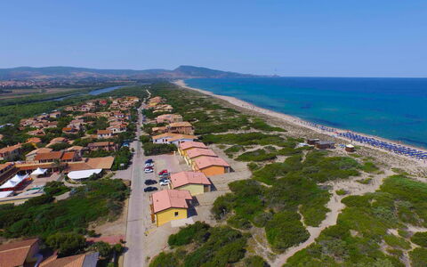 Baia delle Mimose: Aerial Photography, Property, Coast, Bird'S-Eye View, Sea, Residential Area, Real Estate, Beach, Photography, Landscape