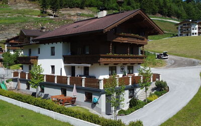 Mayrhofen 832: Furniture, Table, Window, Property, Chair, Building, Outdoor Table, Outdoor Furniture, Grass, Plant