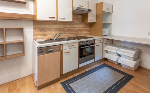 Kappl 822: Countertop, Cabinetry, Furniture, Sink, Kitchen Sink, Kitchen, Kitchen Stove, Building, Kitchen Appliance, Wood