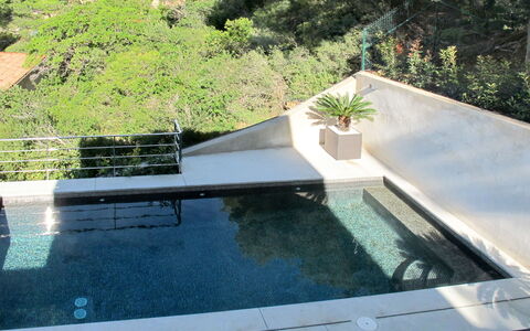 Sa Punta: Swimming Pool, Property, Water, Reflecting Pool, Architecture, House, Leisure, Real Estate, Backyard, Composite Material
