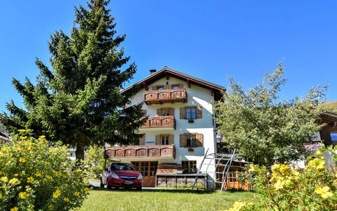 Livigno 695: Plant, Sky, Building, Flower, Window, Tree, Natural Landscape, Larch, House, Land Lot