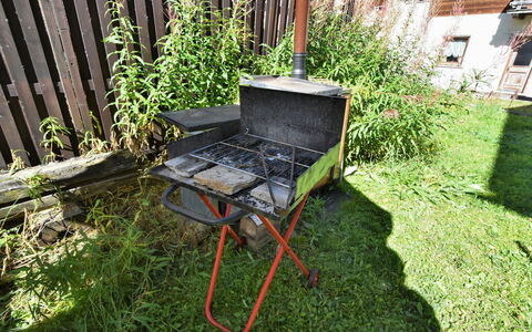 Livigno 695: Plant, Window, Outdoor Furniture, Vegetation, Wood, Biome, Grass, Building, Shrub