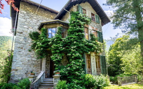 Villa Biino: Plant, Sky, Building, Property, Window, Green, Tree, Door, Vegetation, Land Lot