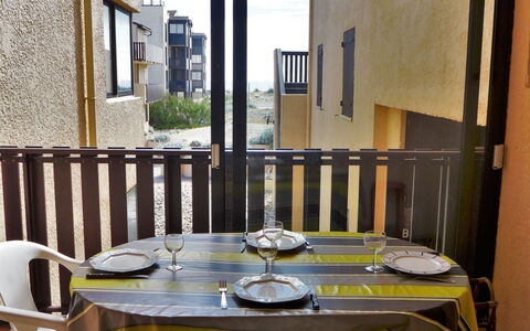 Lacanau 450: Restaurant, Room, Property, Yellow, Table, Building, Interior Design, Furniture, House, Real Estate