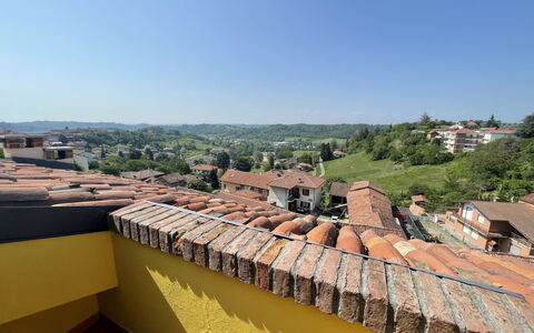Il Ghiro: Sky, Tree, Urban Design, Roof, Building, Landscape, City, House, Wood, Horizon