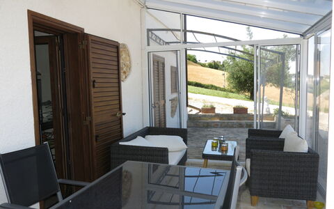 Roseto degli Abruzzi 620: Property, Building, Room, House, Architecture, Interior Design, Real Estate, Home, Furniture, Porch