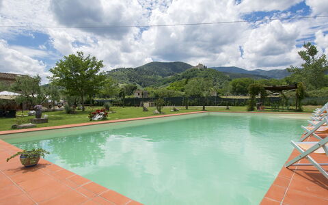 Daussiè: Swimming Pool, Property, Resort, Real Estate, Sky, Leisure, Water, Vacation, House, Estate