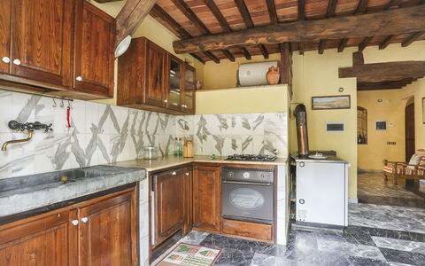 Agrumi: Cabinetry, Property, Countertop, Wood, Kitchen, Building, Interior Design, Flooring, Floor, Wood Stain