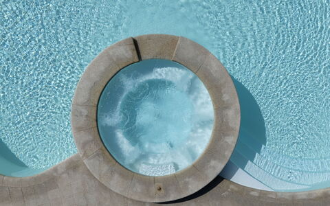 Bianca: Blue, Composite Material, Swimming Pool, Design, Plumbing Fixture, Jacuzzi, Water Feature