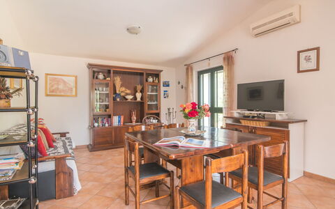 Stazzu Mendola: Furniture, Table, Wood, Picture Frame, Living Room, Shelf, Houseplant, Interior Design, Floor, Flooring
