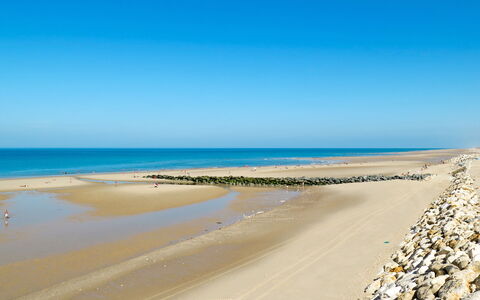 Les Sables D'Argent: Blue, Sky, Water, Body Of Water, Beach, Coast, Horizon, Sea, Coastal And Oceanic Landforms