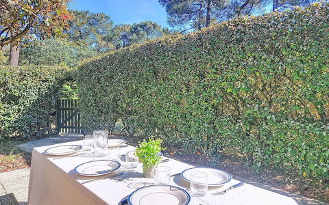 Les Jardins de Lacanau: Shrub, Hedge, Groundcover, Garden, Shade, Landscaping, Plantation, Evergreen