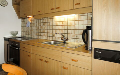Baggenhof: Countertop, Cabinetry, Kitchen, Room, Property, Furniture, Tile, Interior Design, Kitchen Stove, House