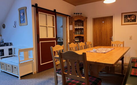 Knaushof: Furniture, Table, Property, Picture Frame, Wood, Interior Design, Lighting, Chair, Floor, Wall