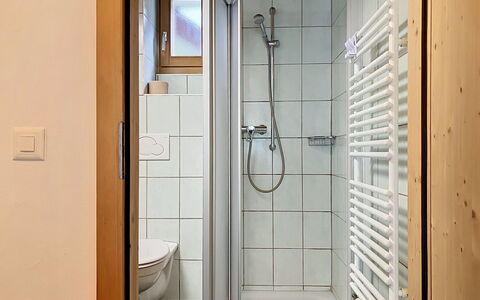 Les Cimes: Wood, Flooring, Floor, Interior Design, Room, Plumbing Fixture, Door, Bathroom, Ceiling, Apartment