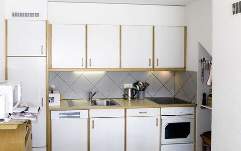 Siviez-Nendaz 649: Room, Cabinetry, Property, Furniture, Kitchen, Interior Design, Tile, Building, Cupboard, Material Property