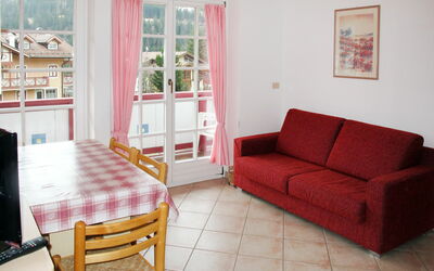 Azzurra (Pfs155) 655.4: Furniture, Room, Property, Living Room, Red, Interior Design, Couch, Pink, Building, House