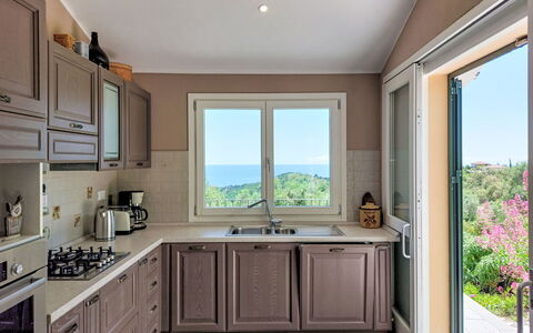 Settimo Cielo (Dol400): Interior Design, Furniture, Kitchen, Wood, Flooring, Cabinetry, Kitchen Appliance, Home, Countertop, Floor