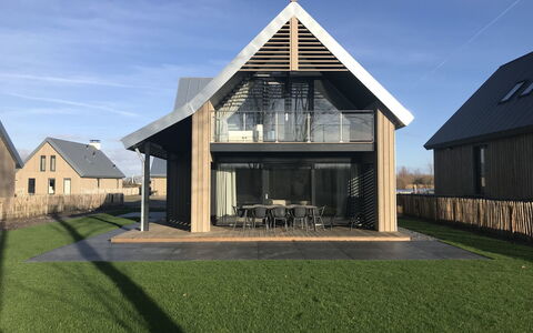 Oesterdam Resort: House, Property, Home, Building, Architecture, Roof, Sky, Real Estate, Farmhouse, Estate