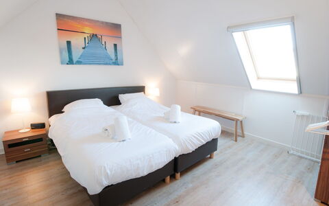 Oesterdam Resort: Bedroom, Furniture, Room, Bed, Property, Floor, Bed Sheet, Bed Frame, Interior Design, Wood Flooring