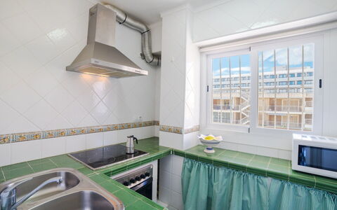 Los Girasoles: Room, Property, Countertop, Interior Design, Furniture, Kitchen, Building, Real Estate, House, Bathroom