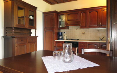 Il Carpignone (Mss174) 640.14: Countertop, Cabinetry, Room, Furniture, Kitchen, Property, Building, Hardwood, Wood Stain, Interior Design