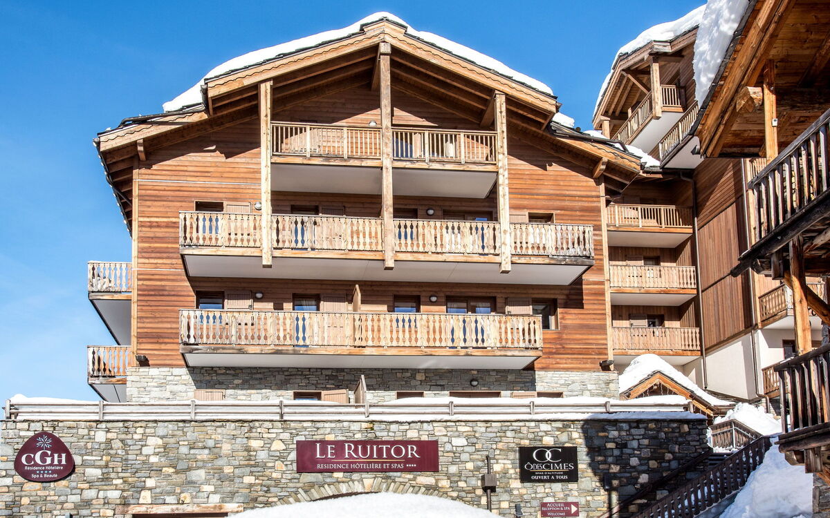 Accommodation:&nbsp;Cgh Résidence & Spa Le Ruitor 603.1