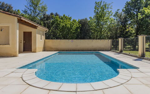La Grive: Water, Property, Sky, Swimming Pool, Azure, Shade, Rectangle, Plant, Architecture, Leisure