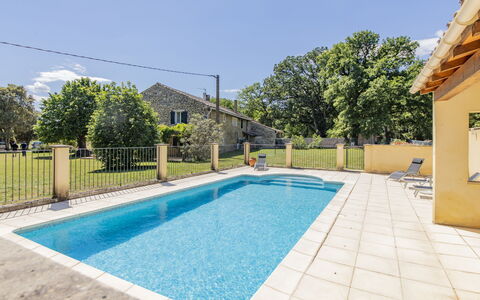 La Grive: Water, Plant, Sky, Property, Swimming Pool, Building, Shade, Cloud, Tree, Rectangle
