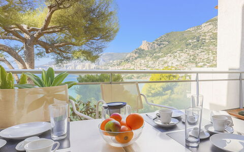 Roquebrune Cap Martin 601: Mountainous Landforms, Mountain, Hill, Furniture, Mountain Range, Chair, Outdoor Furniture, Kitchen & Dining Room Table, Balcony, Ridge