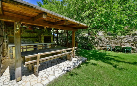 Sandra: Property, Natural Landscape, Nature Reserve, Grass, Yard, Pavilion, Tree, Landscape, House, Architecture