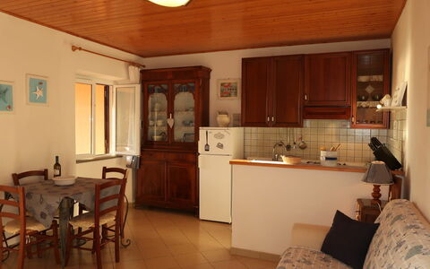 Nisportino 601: Room, Property, Furniture, Building, Countertop, Ceiling, Cabinetry, Interior Design, Floor, Kitchen