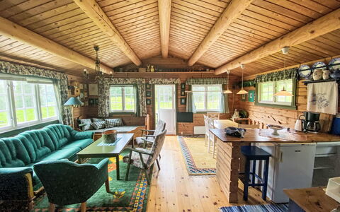 Fjellro: Table, Couch, Furniture, Window, Building, Wood, Interior Design, Chair, House, Floor