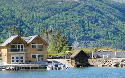 Gurevika: Water, Building, Mountain, Nature, House, Lake, Window, Highland, Tree, Plant