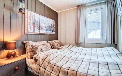 Knøttebu: Bedroom, Wood, Bed, Bed Sheet, Bedding, Interior Design, Linens, Furniture, Home, Bed Frame