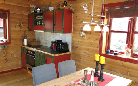 Troll: Table, Furniture, Property, Window, Cabinetry, Wood, Interior Design, Lighting, Chair, Kitchen