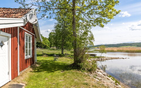 Kaxholmen: Water, Sky, Plant, Cloud, Building, Nature, Tree, Wood, Natural Landscape, Land Lot