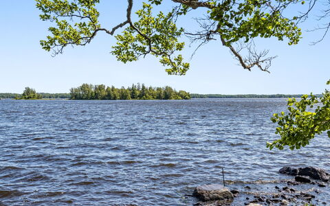 Skärvudde Huset: Water, Sky, Plant, Natural Landscape, Branch, Vegetation, Tree, Lake, Coastal And Oceanic Landforms, Watercourse