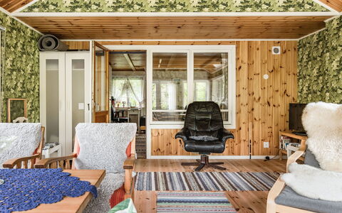 Röshult: Furniture, Plant, Building, Window, Table, Wood, Interior Design, Shade, Outdoor Furniture, House