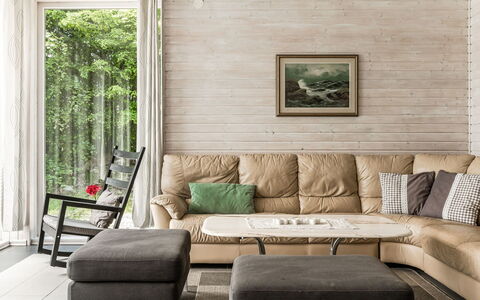 Erikstorp 145: Furniture, Property, Couch, Rectangle, Wood, Picture Frame, Interior Design, Lighting, Building, Comfort