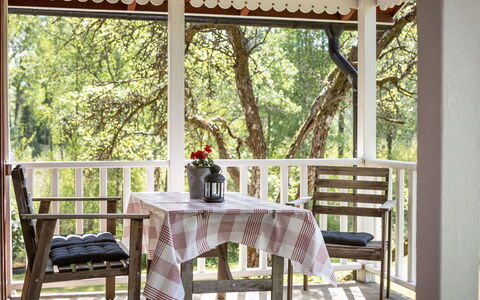 Måbäcken: Furniture, Table, Window, Property, Chair, Building, Outdoor Table, Outdoor Furniture, Grass, Plant